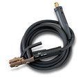 Trystar Premium Welding Cable 2/0 Black  10 FT  Black Male 2MPC / 400A Standard Electrode Holder TSWC20BK10-BKM-EH4